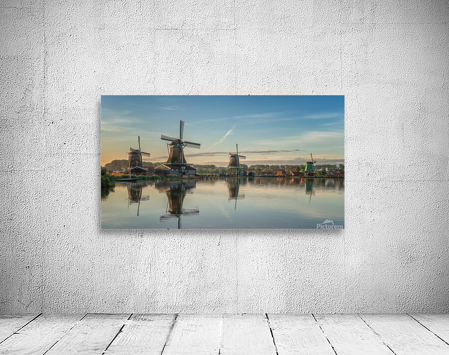 Dutch Windmills Zaanse Schans Wall Preview