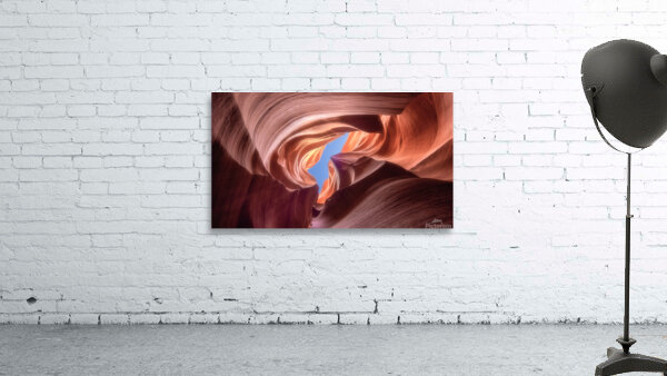 Swirling Sandstone | Canyon Landscape Wall Preview