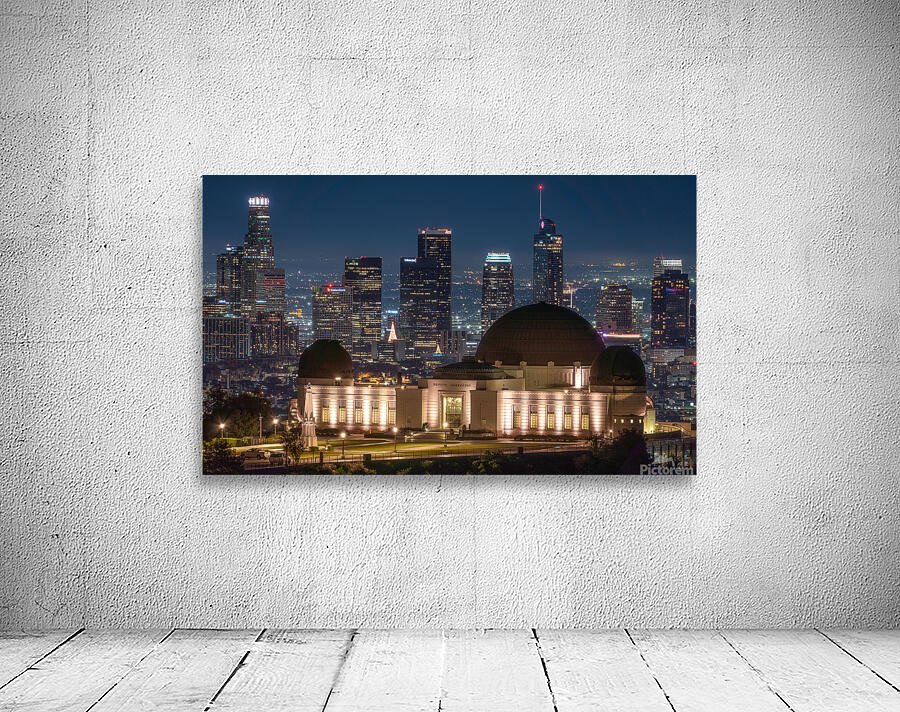 Griffith Observatory | City Lights Wall Art Wall Preview