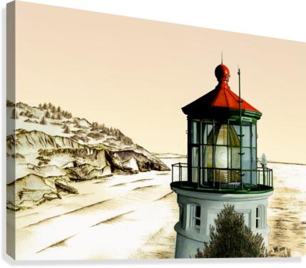 Heceta Head LG Canvas Print