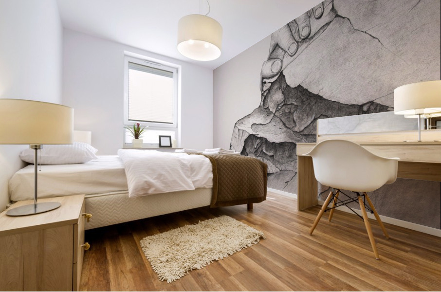 Red Point Mural print