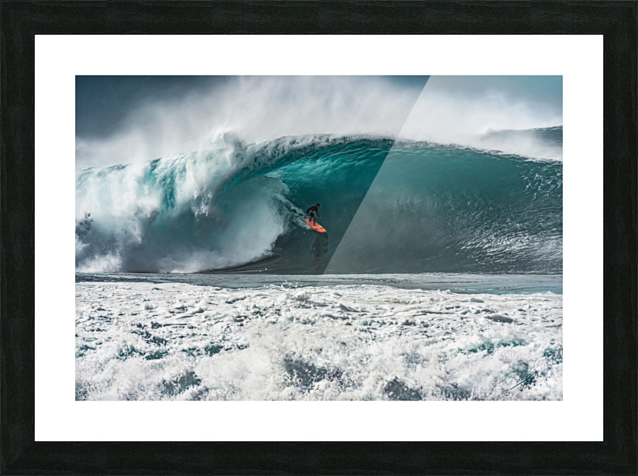 In the Pit Picture Frame print