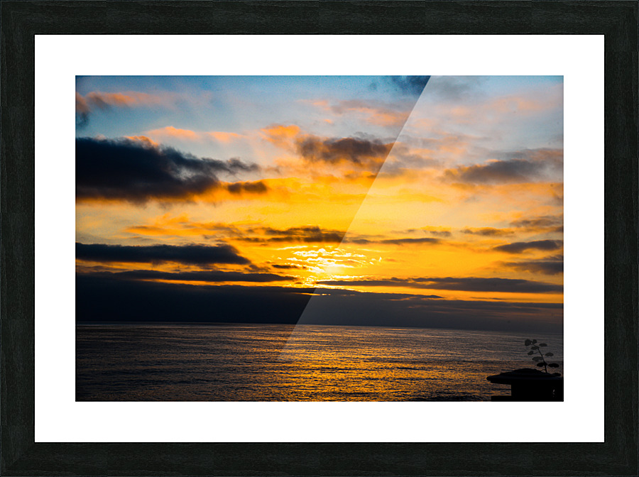 Carlsbad Sunset Picture Frame print