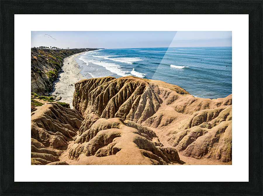 Carlsbad Coastline Picture Frame print