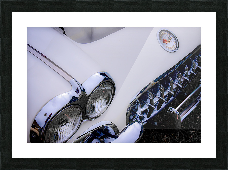 1958 Corvette Picture Frame print