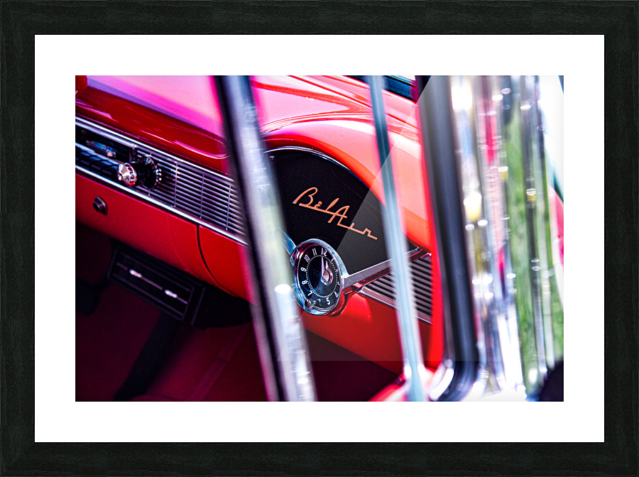 Bel Air Time Picture Frame print