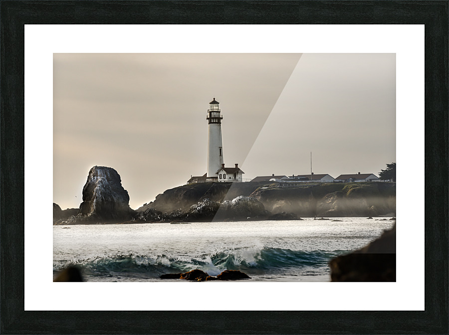 Pigeon Point Light 3 Picture Frame print