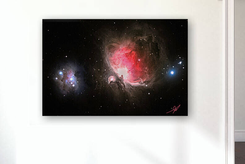 Orion and Running Man by John Myers