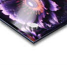 Glowing Ultraviolet Punk Flower By ISHISH Acrylic print