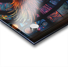 A Stained Glass Crystalline Rainbow Phoenix By ISHISH Acrylic print