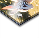 Zebra Stripe Rabbit By ISHISH Acrylic print