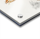 Vintage giraffe poster Acrylic print