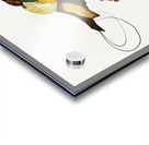 Curl-crested Manucode  Acrylic print