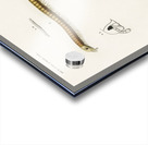 Different types of millipeds Acrylic print