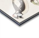 Great spotted woodpecker in vintage style Acrylic print