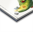 Pappagallo verde del Brasile col capo giallo e fronte celeste Parrot Acrylic print