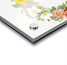 Vintage floral wreath rose decoration Impression Acrylique