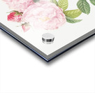 Vintage Leschenaults Rose Impression Acrylique