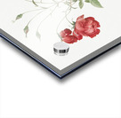 Vintage red rose Acrylic print