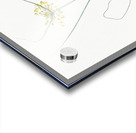 Small yellow onion illustration  Acrylic print