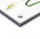 Opal flower illustration  Acrylic print