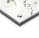 Floating water-plantain illustration  Acrylic print