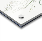 Branched St Bernard & lily illustration  Impression Acrylique