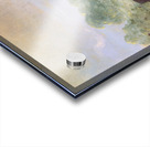 Elk and Buffalo Making Acquaintance Texas 1846-1848 Acrylic print