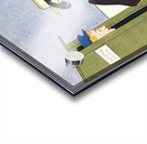 Woman picking up bathing suits 1895 by Edward Penfield Acrylic print