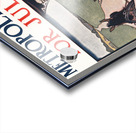 Metropolitan for July ca. 1900-1910 by Edward Penfield Acrylic print