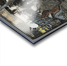 A busy scene of a market by Edward Penfield 1866-1925 Acrylic print