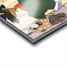 Woman holding a horse racing ticket 1895 by Edward Penfield Acrylic print