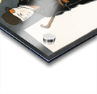 Man with walking stick and woman 1896 by Edward Penfield Acrylic print