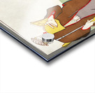 Man reading a book with Hares 1895 by Edward Penfield Acrylic print