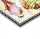 Colourful and surreal illustrations of fishes found in Moluccas Indonesia and the East Indies by Louis Renard 1678 -1746 from Histoire naturelle des plus rares curiositez de la mer des Indes 1754. Acrylic print