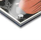 La voie lact&eacutee: Robe et manteau pour le soir de Worth 1921 fashion illustration  by George Barbier.  Acrylic print