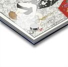 Fum&eacutee: Robe du soir de Beer 1921 fashion illustration  by George Barbier.  Acrylic print