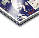 Llétourdissant petit poisson: robe dététeacute 1914 fashion illustration  by George Barbier.  Acrylic print