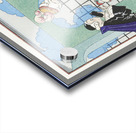 LEau 1917-1920 fashion illustration  by George Barbier.  Acrylic print