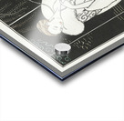 Costumes Parisiens No.112: Manteau de velours from Journal des Dames et des Modes 1913 fashion illustration  by George Barbier.  Acrylic print