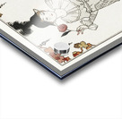 Costumes Parisiens no. 8: Tailleur de Satin gris de perle. Chapeau de paille noir from Journal des Dames et des Modes 1912 fashion illustration  by George Barbier.  Acrylic print