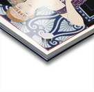 Les Trois Beautes de Mnasidika 1922 fashion illustration by George Barbier. Acrylic print