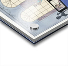 Au Revoir 1920 fashion illustration  by George Barbier. Acrylic print