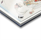 Le Coq du Village 1922 fashion illustration  by George Barbier.  Acrylic print