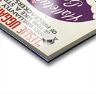 Hallelujah baby! 1967 Hilary Knight American 1926-? Artcraft Lithograph Poster Acrylic print