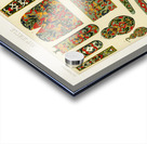 16th Century pattern. 1888 edition Lornement Polychrome by Albert Racine 1825–1893. Acrylic print