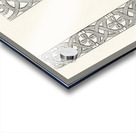 Antique illustration. 1888 edition Lornement Polychrome by Albert Racine 1825–1893. Acrylic print