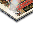 Greek-Roman pattern. 1888 edition Lornement Polychrome by Albert Racine 1825–1893. Acrylic print