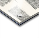 Byzantine pattern. 1888 edition Lornement Polychrome by Albert Racine 1825–1893. Acrylic print