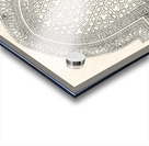 Decorative design. 1888 edition Lornement Polychrome by Albert Racine 1825–1893. Acrylic print